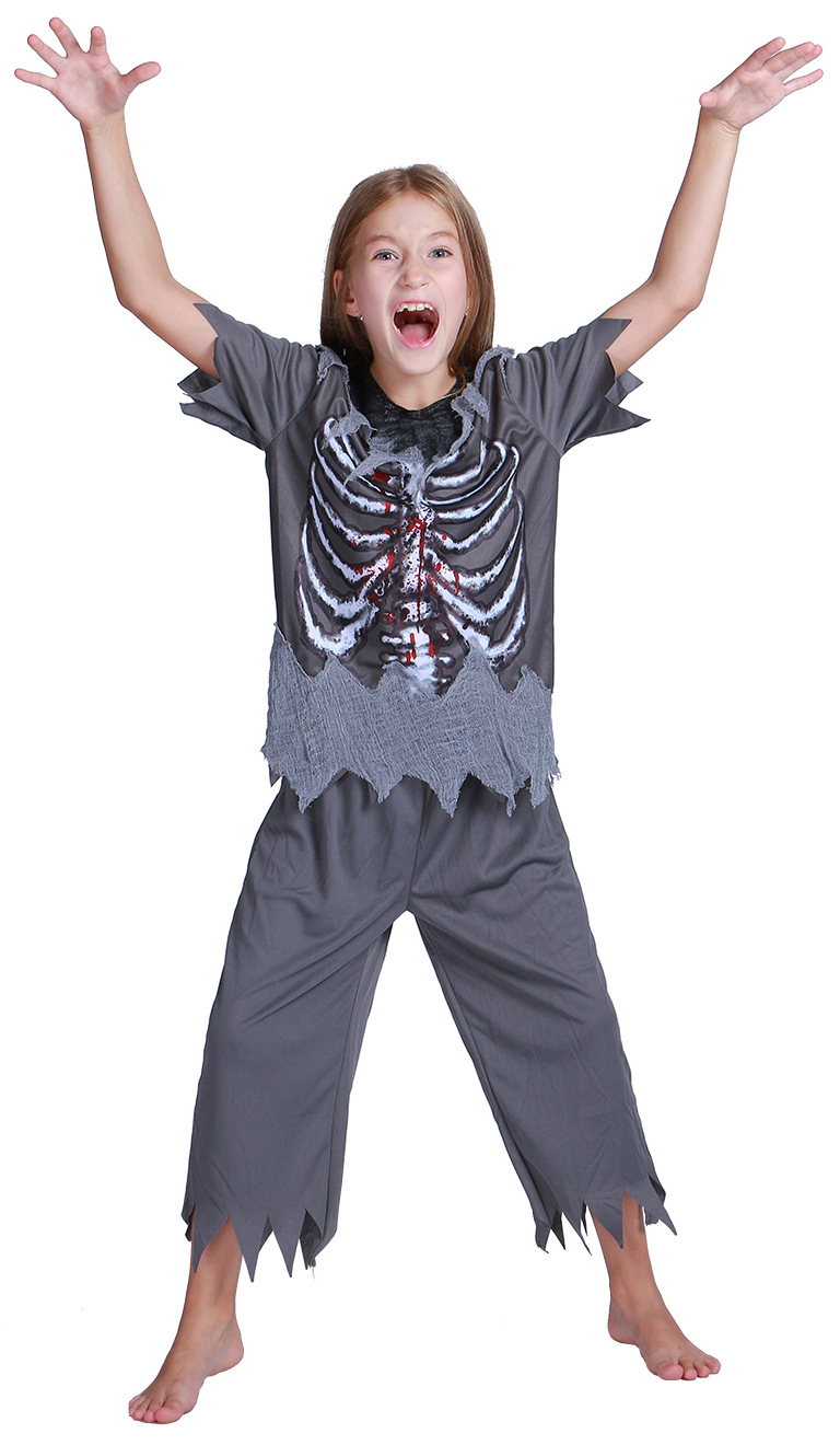 F68144 skeleton costume boys